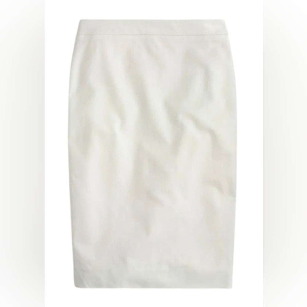 J. Crew Pencil Skirt - White